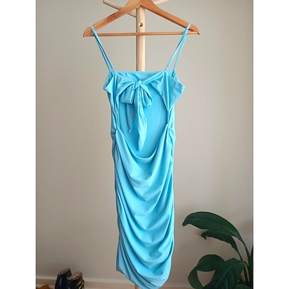 TIGER MIST Baby blue Open Back Mini *Size L* - Picture 2 of 4